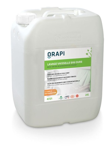 [4721] LAVAGE VAISSELLE EAUX DURES 20L