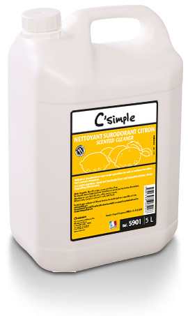 [5901] Nettoyant surodorant citron 5L